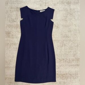 MM La Fleur Navy Blue Dress